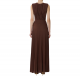 ROCHIE ELISABETTA FRANCHI, Red Carpe, Pleating Pattern, Brown Coffee - ABR1556E2EA3 ROCHIE ELISABETTA FRANCHI, Red Carpe, Pleating Pattern, Brown Coffee - ABR1556E2EA3