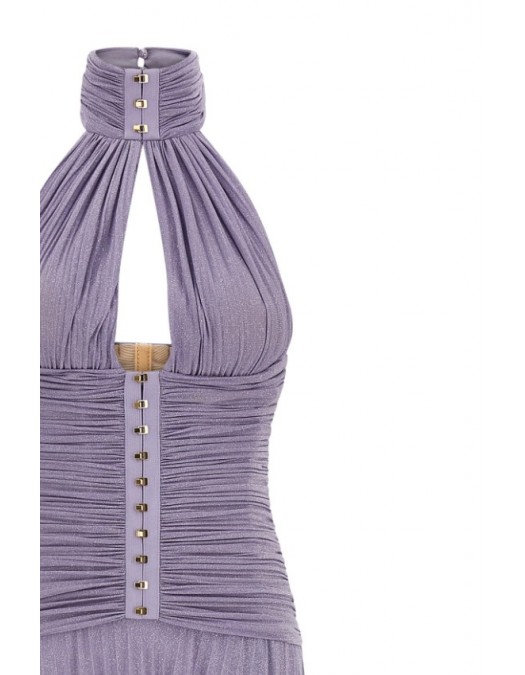 Rochie ELISABETTA FRANCHI,'Red Carpet' dress, Purple - ABR1861E2EV7