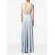 ROCHIE ELISABETTA FRANCHI, Draped Pleats, Long, Sky Blue - ABR2152E2A28 ROCHIE ELISABETTA FRANCHI, Draped Pleats, Long, Sky Blue - ABR2152E2A28
