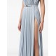 ROCHIE ELISABETTA FRANCHI, Draped Pleats, Long, Sky Blue - ABR2152E2A28 ROCHIE ELISABETTA FRANCHI, Draped Pleats, Long, Sky Blue - ABR2152E2A28
