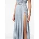 ROCHIE ELISABETTA FRANCHI, Draped Pleats, Long, Sky Blue - ABR2152E2A28 ROCHIE ELISABETTA FRANCHI, Draped Pleats, Long, Sky Blue - ABR2152E2A28