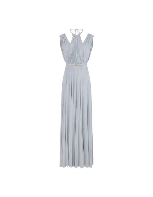 ROCHIE ELISABETTA FRANCHI, Long, Gala Design, Gold Details, Baby Blue - ABR2152E2DC6 ROCHIE ELISABETTA FRANCHI, Long, Gala Design, Gold Details, Baby Blue - ABR2152E2DC6