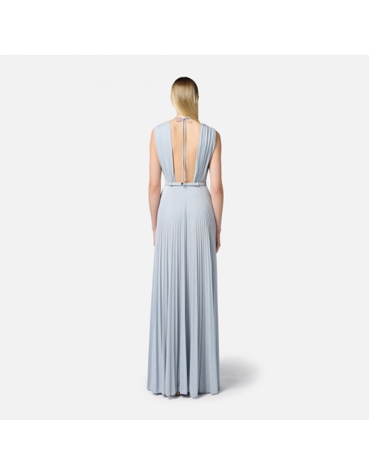 ROCHIE ELISABETTA FRANCHI, Long, Gala Design, Gold Details, Baby Blue - ABR2152E2DC6