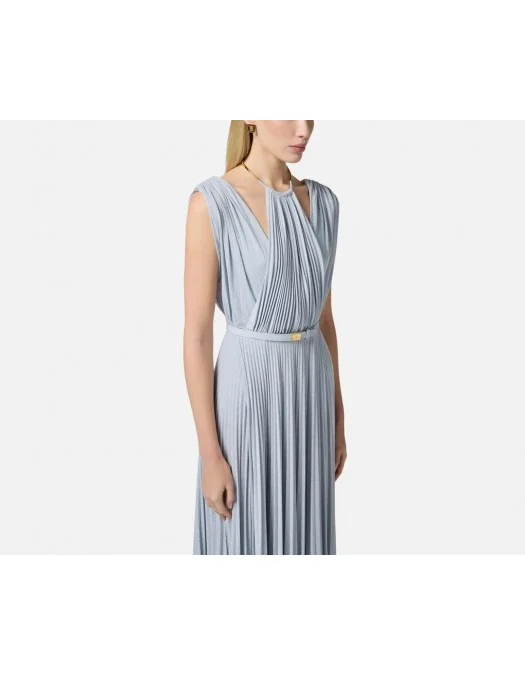 ROCHIE ELISABETTA FRANCHI, Long, Gala Design, Gold Details, Baby Blue - ABR2152E2DC6 ROCHIE ELISABETTA FRANCHI, Long, Gala Design, Gold Details, Baby Blue - ABR2152E2DC6
