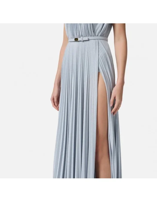 ROCHIE ELISABETTA FRANCHI, Long, Gala Design, Gold Details, Baby Blue - ABR2152E2DC6 ROCHIE ELISABETTA FRANCHI, Long, Gala Design, Gold Details, Baby Blue - ABR2152E2DC6