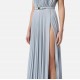 ROCHIE ELISABETTA FRANCHI, Long, Gala Design, Gold Details, Baby Blue - ABR2152E2DC6