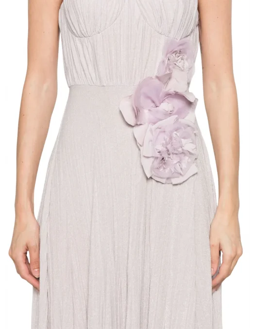ROCHIE ELISABETTA FRANCHI, Floral Details, Long, Light Purple - ABR2252E2544 ROCHIE ELISABETTA FRANCHI, Floral Details, Long, Light Purple - ABR2252E2544