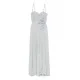 ROCHIE ELISABETTA FRANCHI, Floral Details, Long, Pastel Blue - ABR2252E2A28 ROCHIE ELISABETTA FRANCHI, Floral Details, Long, Pastel Blue - ABR2252E2A28