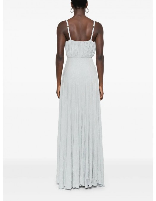 ROCHIE ELISABETTA FRANCHI, Floral Details, Long, Pastel Blue - ABR2252E2A28 ROCHIE ELISABETTA FRANCHI, Floral Details, Long, Pastel Blue - ABR2252E2A28