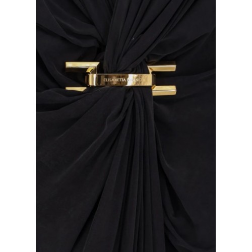 Rochie ELISABETTA FRANCHI,Red Carpet long dress, Black