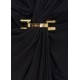 Rochie ELISABETTA FRANCHI,Red Carpet long dress, Black - ABR2961E2110