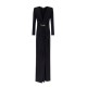 Rochie ELISABETTA FRANCHI,Red Carpet long dress, Black - ABR2961E2110