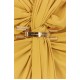 Rochie ELISABETTA FRANCHI,Red Carpet long dress, Yellow - ABR2961E2EV4
