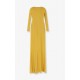 Rochie ELISABETTA FRANCHI,Red Carpet long dress, Yellow - ABR2961E2EV4
