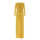 Rochie ELISABETTA FRANCHI,Red Carpet long dress, Yellow - ABR2961E2EV4