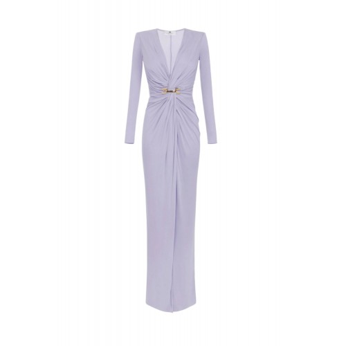 Rochie ELISABETTA FRANCHI,Red Carpet long dress, Violet