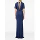 ROCHIE ELISABETTA FRANCHI, V Back, Long, Cobalt Blue - ABR3052E2DC8