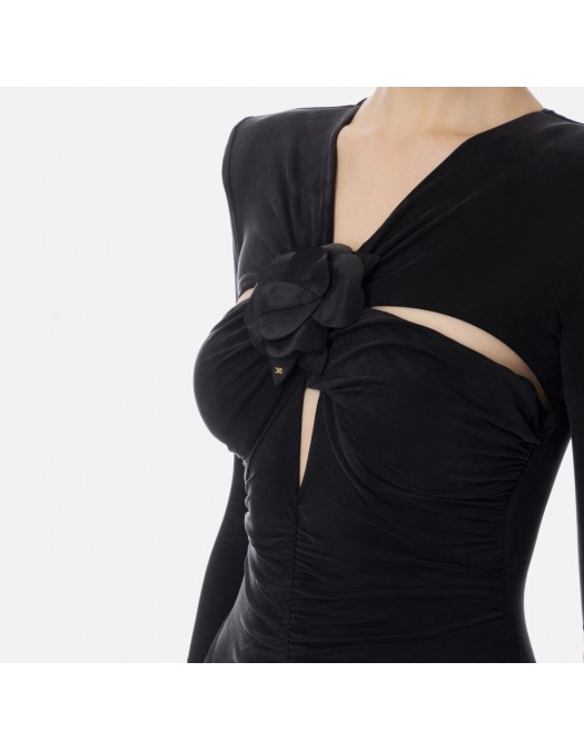 ROCHIE ELISABETTA FRANCHI, Slim Fit, Red Carpet, Train, Black - ABR3251E3110