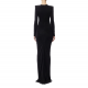 ROCHIE ELISABETTA FRANCHI, Slim Fit, Red Carpet, Train, Black - ABR3251E3110