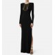 Rochie ELISABETTA FRANCHI, Red Carpet dress with embroideries - ABR3962E2110
