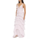 ROCHIE ELISABETTA FRANCHI, Ruffled Layers, Long, Light Pink - ABR4252E2544 ROCHIE ELISABETTA FRANCHI, Ruffled Layers, Long, Light Pink - ABR4252E2544