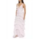 ROCHIE ELISABETTA FRANCHI, Ruffled Layers, Long, Light Pink - ABR4252E2544 ROCHIE ELISABETTA FRANCHI, Ruffled Layers, Long, Light Pink - ABR4252E2544