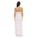 ROCHIE ELISABETTA FRANCHI, Ruffled Layers, Long, Light Pink - ABR4252E2544 ROCHIE ELISABETTA FRANCHI, Ruffled Layers, Long, Light Pink - ABR4252E2544