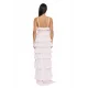 ROCHIE ELISABETTA FRANCHI, Ruffled Layers, Long, Light Pink - ABR4252E2544 ROCHIE ELISABETTA FRANCHI, Ruffled Layers, Long, Light Pink - ABR4252E2544