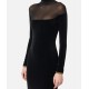 ROCHIE ELISABETTA FRANCHI, Bratari aurii atasate, Catifea, Negru - ABR4257E2110 ROCHIE ELISABETTA FRANCHI, Bratari aurii atasate, Catifea, Negru - ABR4257E2110