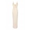 Rochie ELISABETTA FRANCHI, Red Carpet dress with embroidered crystals