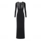 ROCHIE ELISABETTA FRANCHI, Red Carpet, Bows Details, Black - ABR5653E2110 ROCHIE ELISABETTA FRANCHI, Red Carpet, Bows Details, Black - ABR5653E2110
