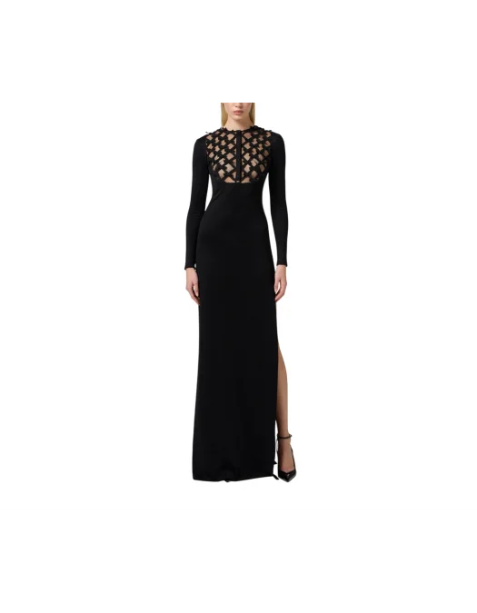 ROCHIE ELISABETTA FRANCHI, Red Carpet, Bows Details, Black - ABR5653E2110 ROCHIE ELISABETTA FRANCHI, Red Carpet, Bows Details, Black - ABR5653E2110