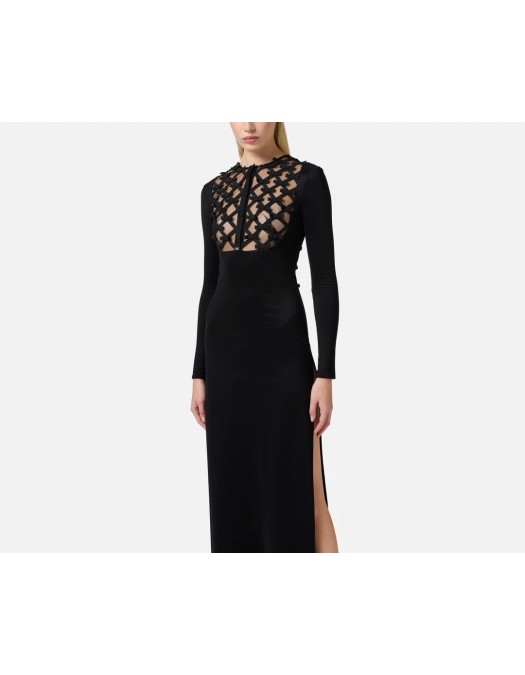 ROCHIE ELISABETTA FRANCHI, Red Carpet, Bows Details, Black - ABR5653E2110 ROCHIE ELISABETTA FRANCHI, Red Carpet, Bows Details, Black - ABR5653E2110