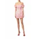 ROCHIE ELISABETTA FRANCHI, Duchesse Satin, Mini, Light Pink - ABS5152E2DJ2 ROCHIE ELISABETTA FRANCHI, Duchesse Satin, Mini, Light Pink - ABS5152E2DJ2