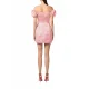 ROCHIE ELISABETTA FRANCHI, Duchesse Satin, Mini, Light Pink - ABS5152E2DJ2 ROCHIE ELISABETTA FRANCHI, Duchesse Satin, Mini, Light Pink - ABS5152E2DJ2