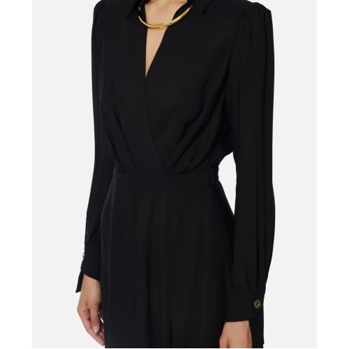ROCHIE ELISABETTA FRANCHI, Colier metalic auriu inclus, Negru ROCHIE ELISABETTA FRANCHI, Colier metalic auriu inclus, Negru