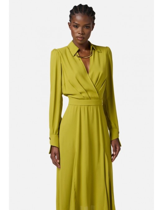 ROCHIE ELISABETTA FRANCHI, Colier metalic auriu inclus, Verde - ABT0356E2EA9 ROCHIE ELISABETTA FRANCHI, Colier metalic auriu inclus, Verde - ABT0356E2EA9