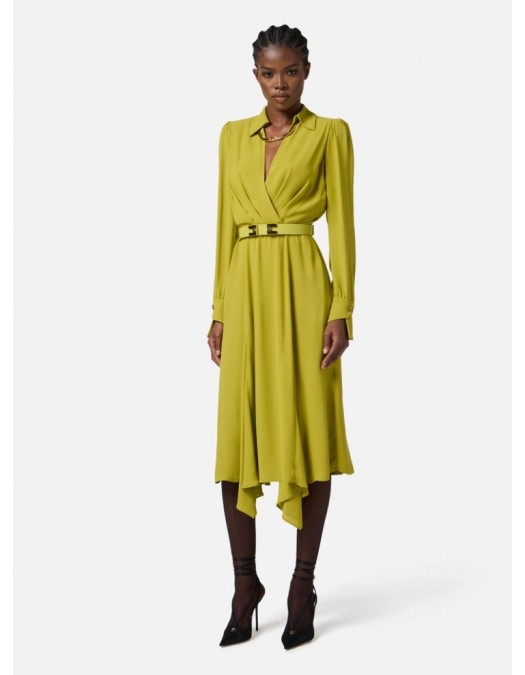 ROCHIE ELISABETTA FRANCHI, Colier metalic auriu inclus, Verde - ABT0356E2EA9 ROCHIE ELISABETTA FRANCHI, Colier metalic auriu inclus, Verde - ABT0356E2EA9