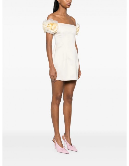 ROCHIE ELISABETTA FRANCHI, Floral Details, Mini, Light Beige - ABT5152E2193 ROCHIE ELISABETTA FRANCHI, Floral Details, Mini, Light Beige - ABT5152E2193