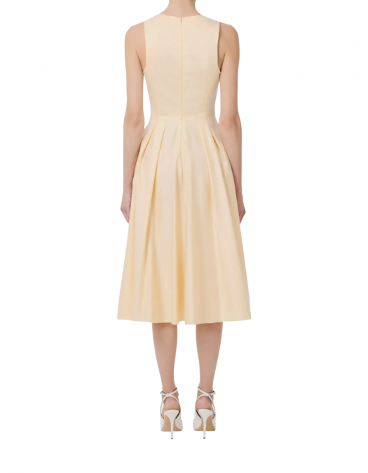 ROCHIE ELISABETTA FRANCHI, Draped Midi, Pastel Yellow - ABT5252E2DC7 ROCHIE ELISABETTA FRANCHI, Draped Midi, Pastel Yellow - ABT5252E2DC7