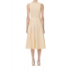 ROCHIE ELISABETTA FRANCHI, Draped Midi, Pastel Yellow - ABT5252E2DC7 ROCHIE ELISABETTA FRANCHI, Draped Midi, Pastel Yellow - ABT5252E2DC7