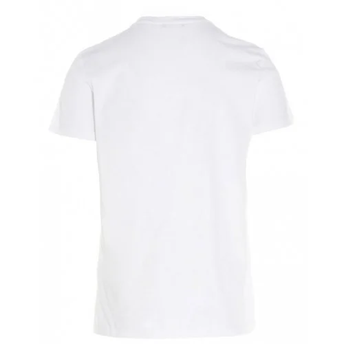 TRICOU BALMAIN, Black Little Logo, Alb