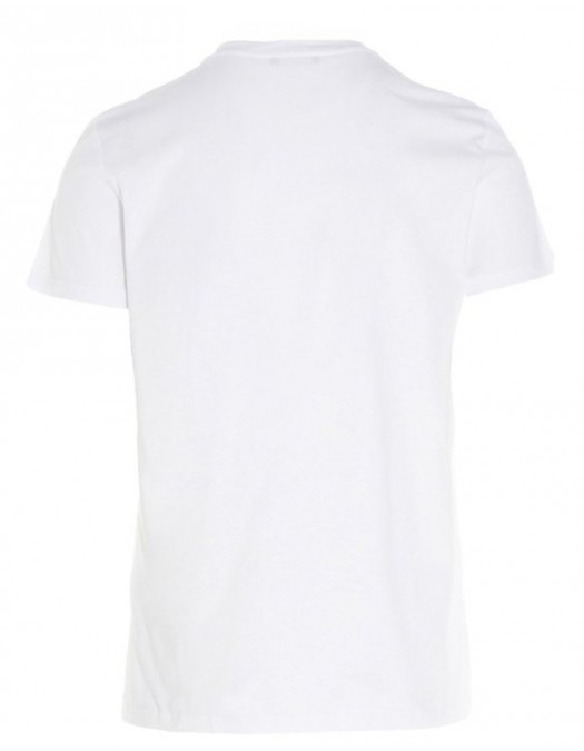 TRICOU BALMAIN, Black Little Logo, Alb - AH1EF000BB04GAB