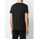 Tricou Balmain, Black, Bumbac, COIN FLOCKED - AH1EG000BB17EAB