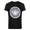 Tricou Balmain, Black, Bumbac, COIN FLOCKED