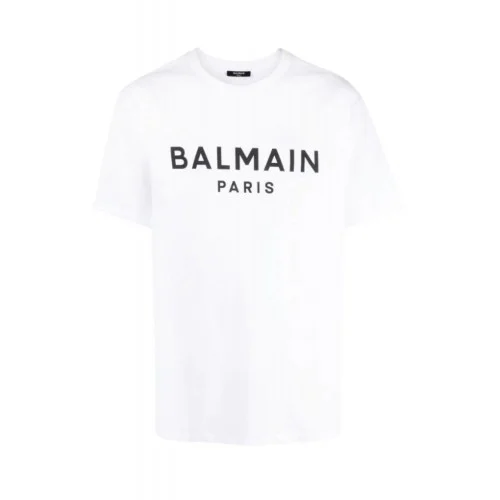 Tricou BALMAIN, Cotton T-shirt with front logo