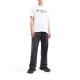Tricou BALMAIN, Cotton T-shirt with front logo - AH1EG000BB73GAB