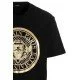 Tricou Balmain, Imprimeu Coin Foil, Black - AH1EG000BC05EAD