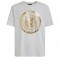 Tricou Balmain, Imprimeu Coin Foil, White