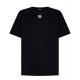 Tricou BALMAIN, Logo Double Print, Negru - AH1EG010BC03EEQ Tricou BALMAIN, Logo Double Print, Negru - AH1EG010BC03EEQ